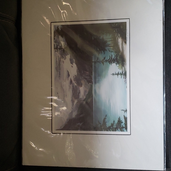 Lake Louise Signed Print by Frank Buchwitz - Picture 1 of 5